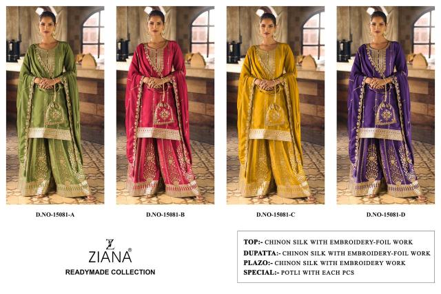 Ziana 15081 catalog pakistani suit wholesale birmingham
