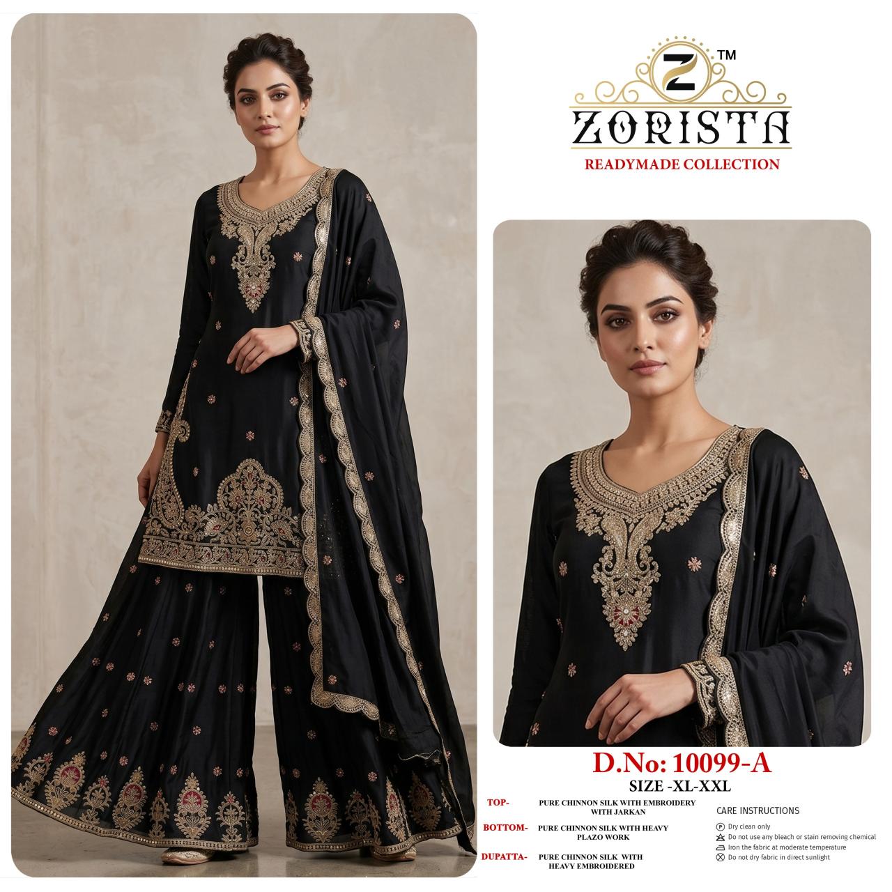 Zorista 10099 catalog pakistani suits wholesalers in surat