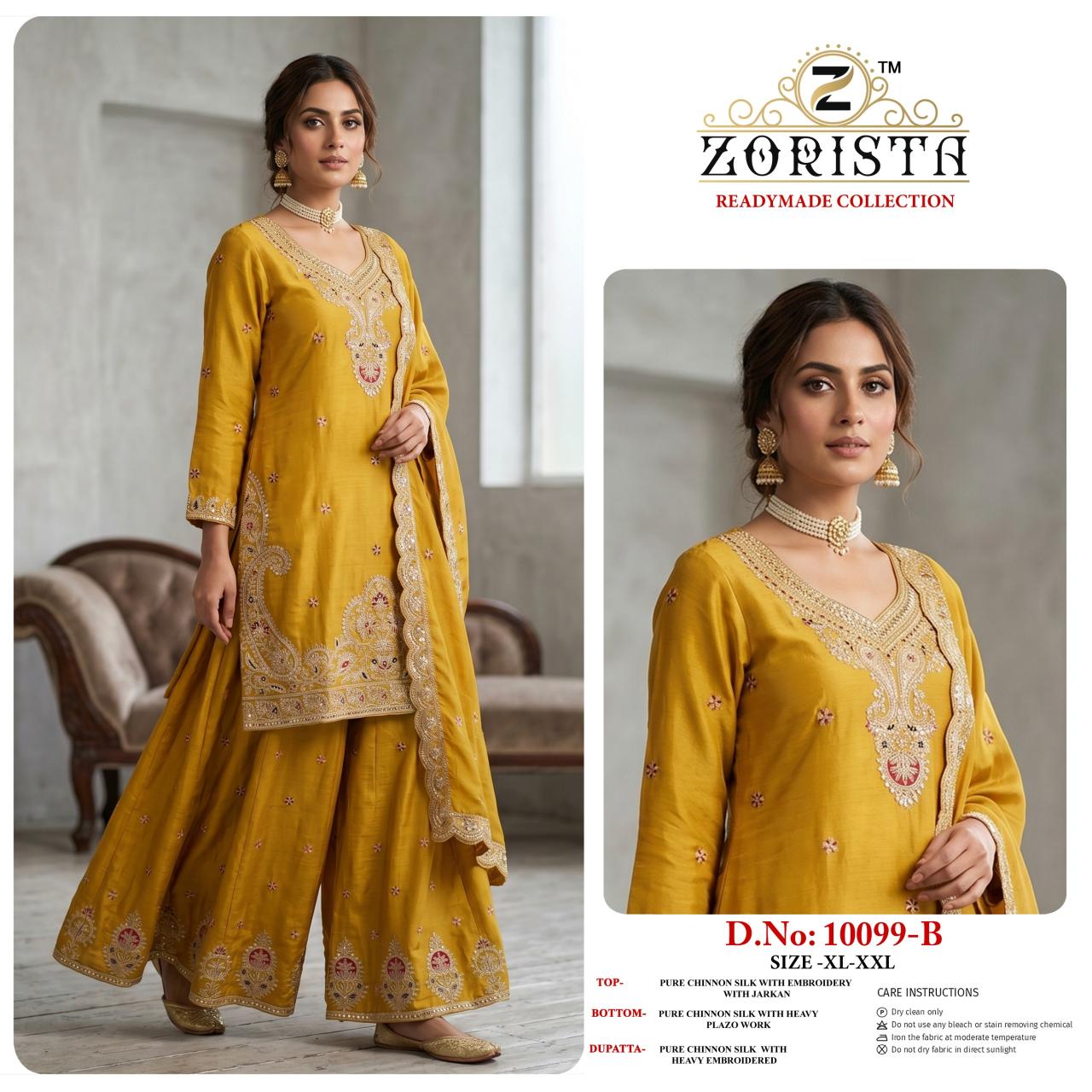 Zorista 10099 catalog pakistani suits wholesalers in surat