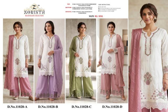 Zorista 11028 catalog pakistani suit wholesale birmingham