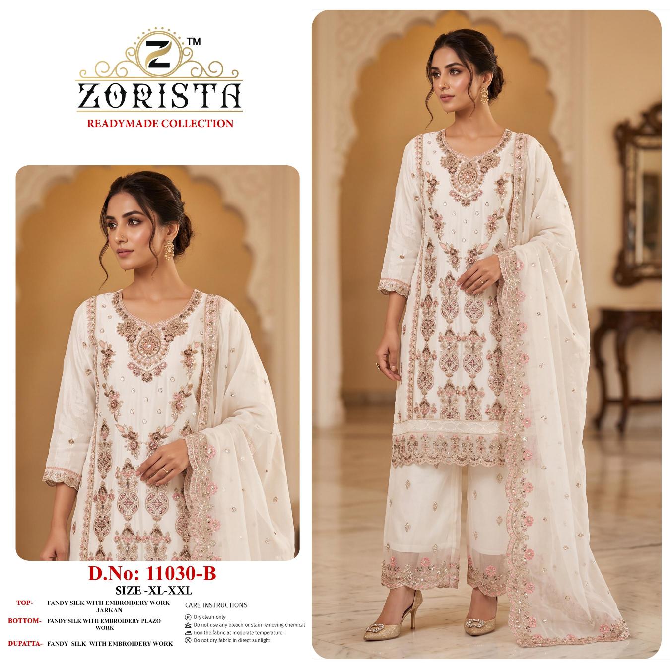 Zorista 11030 catalog pakistani suits wholesale india