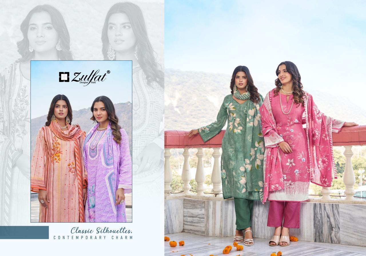 Zulfat Farida catalog cheap dress materials in surat online