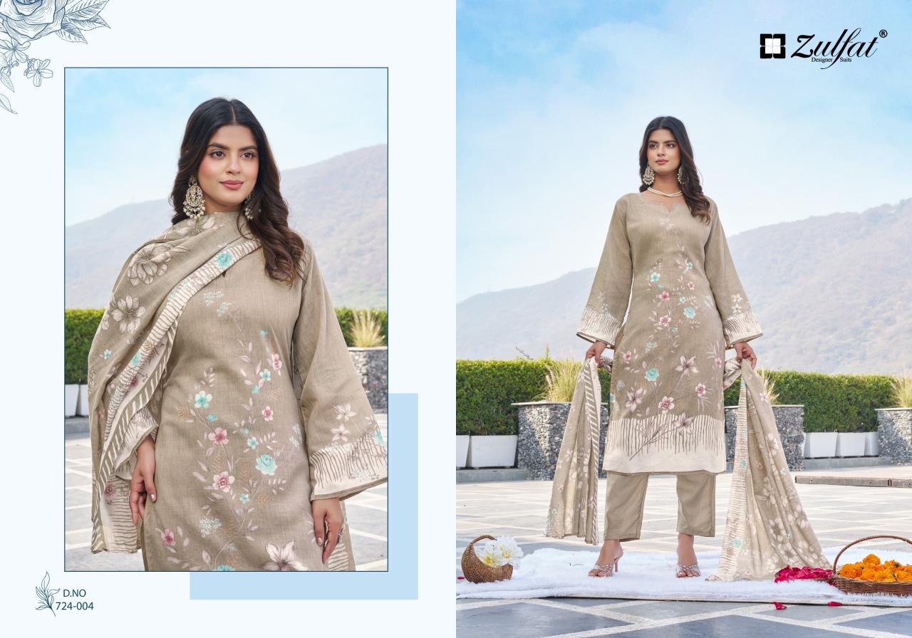 Zulfat Farida catalog cheap dress materials in surat online