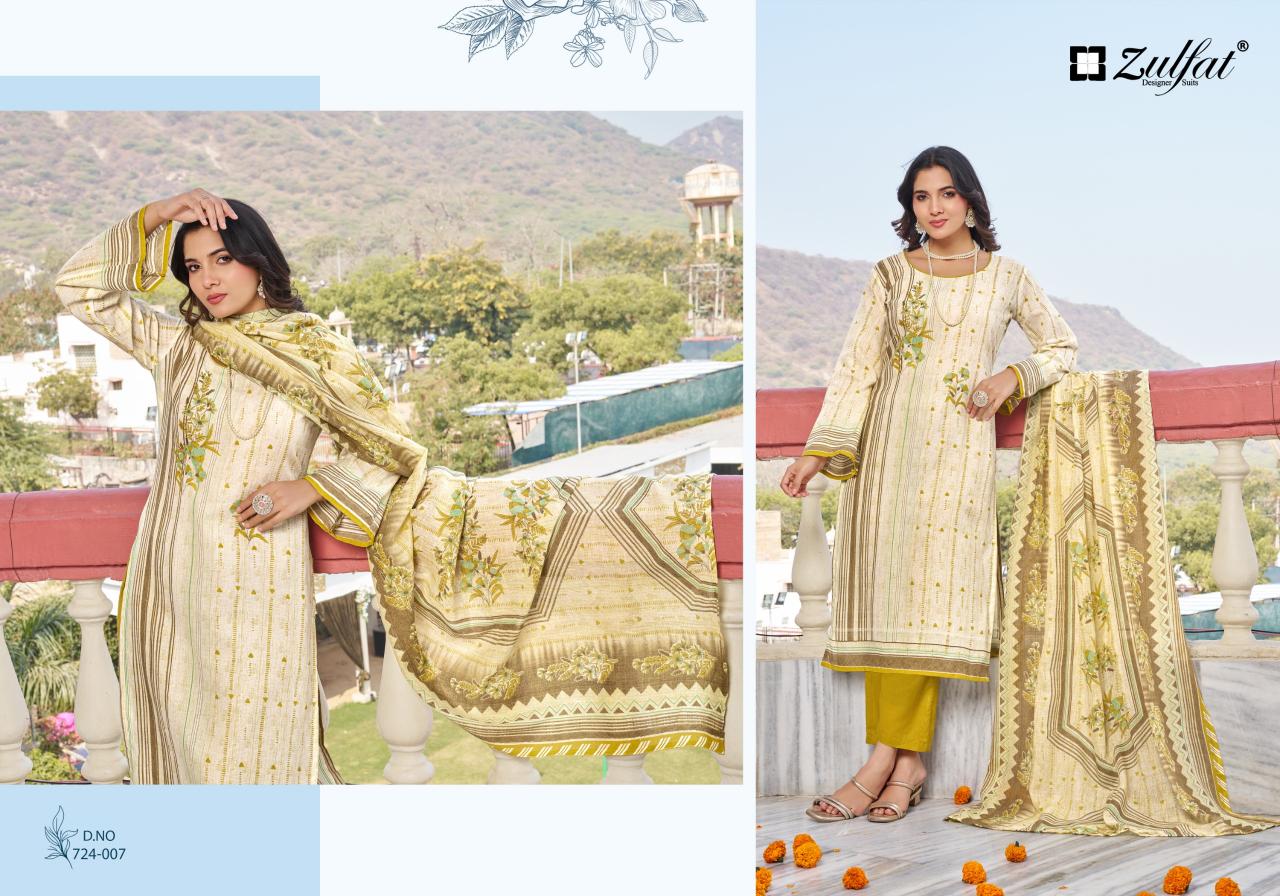 Zulfat Farida catalog cheap dress materials in surat online