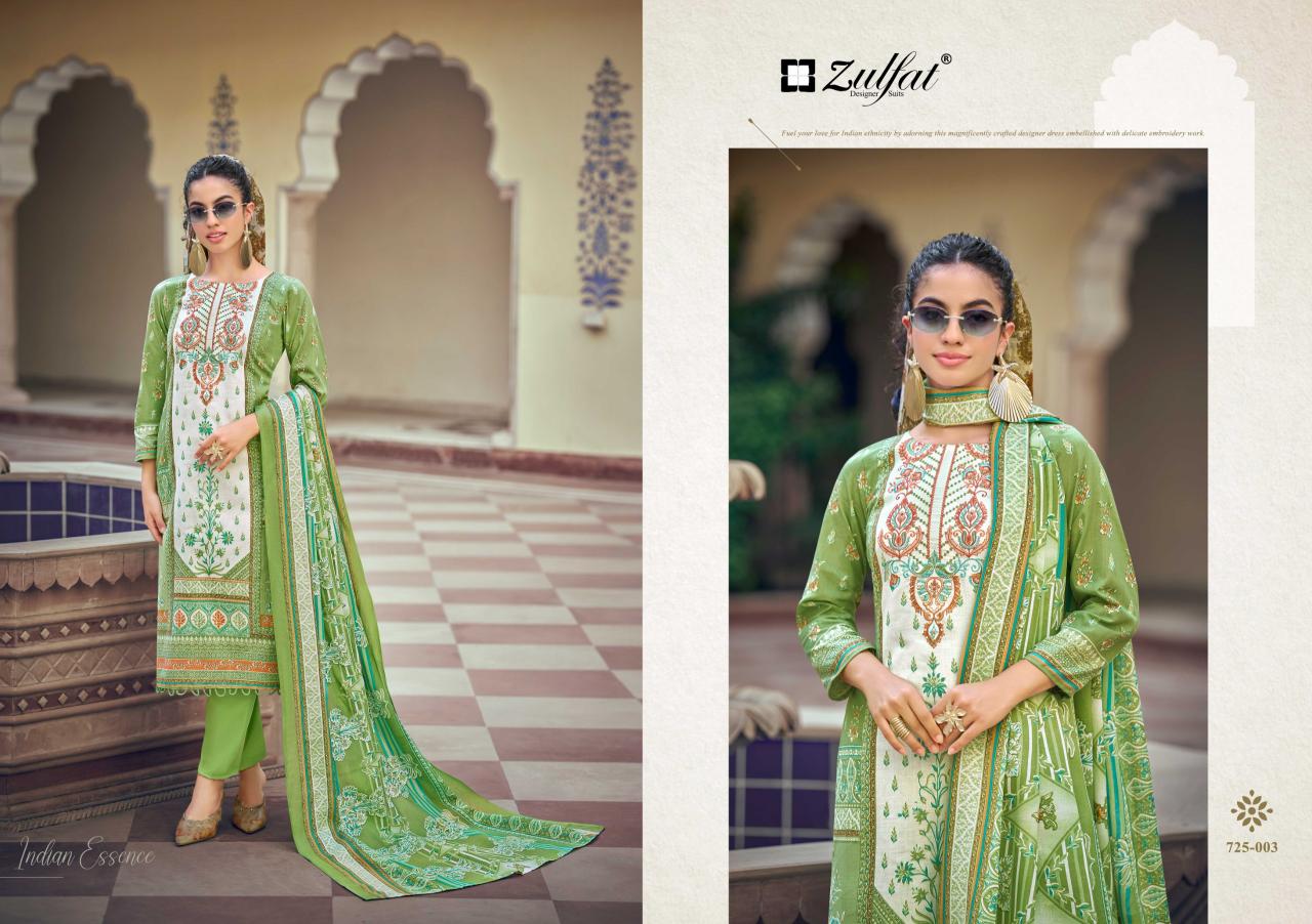 Zulfat Sana Safina vol 6 catalog cotton dress material surat