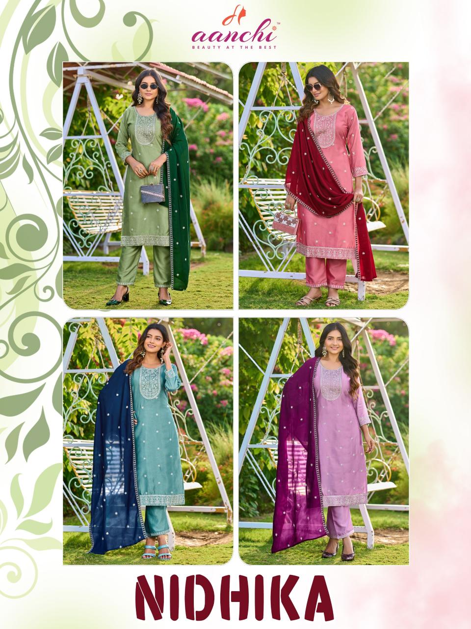 Aanchi Nidhika catalog kurtis wholesale online
