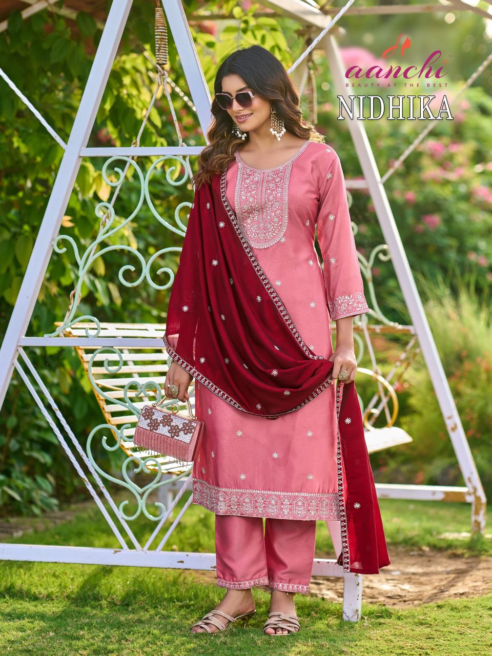Aanchi Nidhika catalog kurtis wholesale online