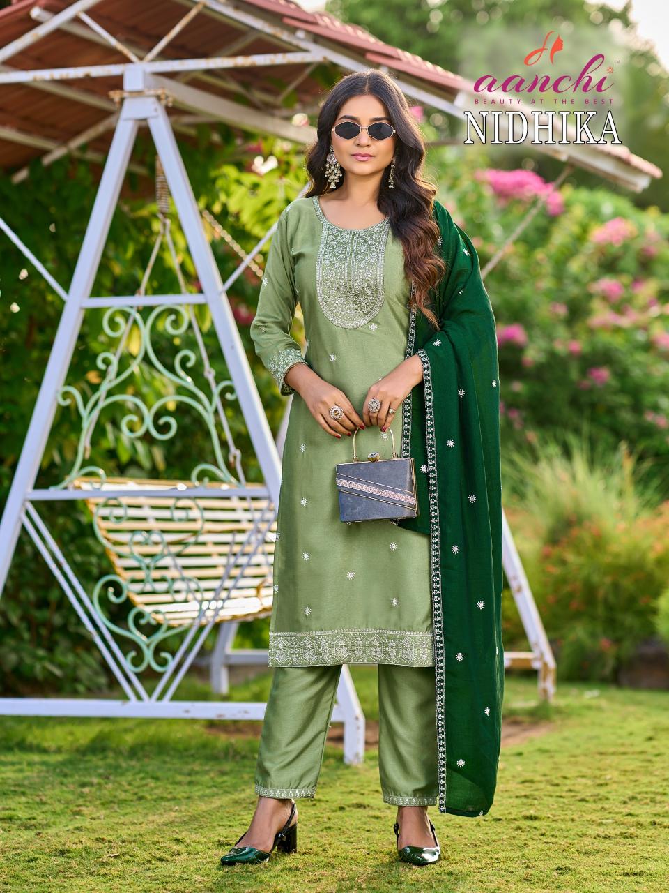 Aanchi Nidhika catalog kurtis wholesale online