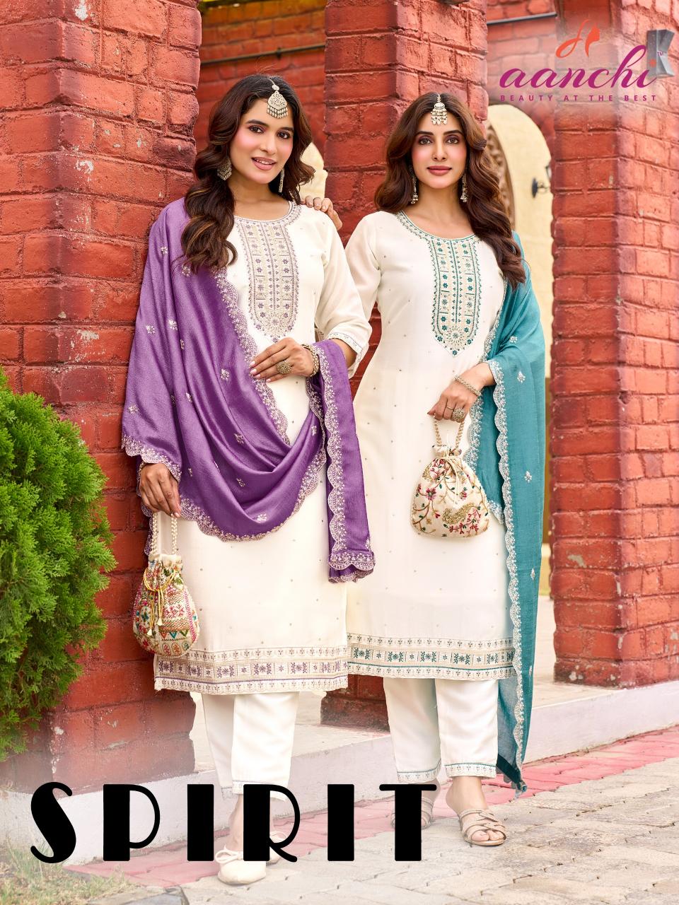 Aanchi Spirit 0.2 catalog wholesale online kurtis in india in surat