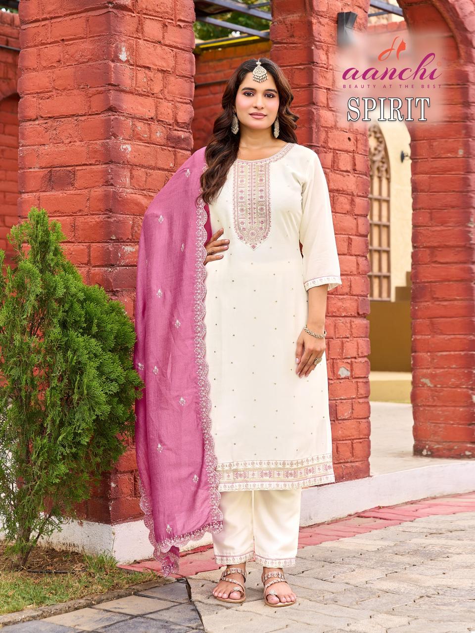 Aanchi Spirit 0.2 catalog wholesale online kurtis in india in surat