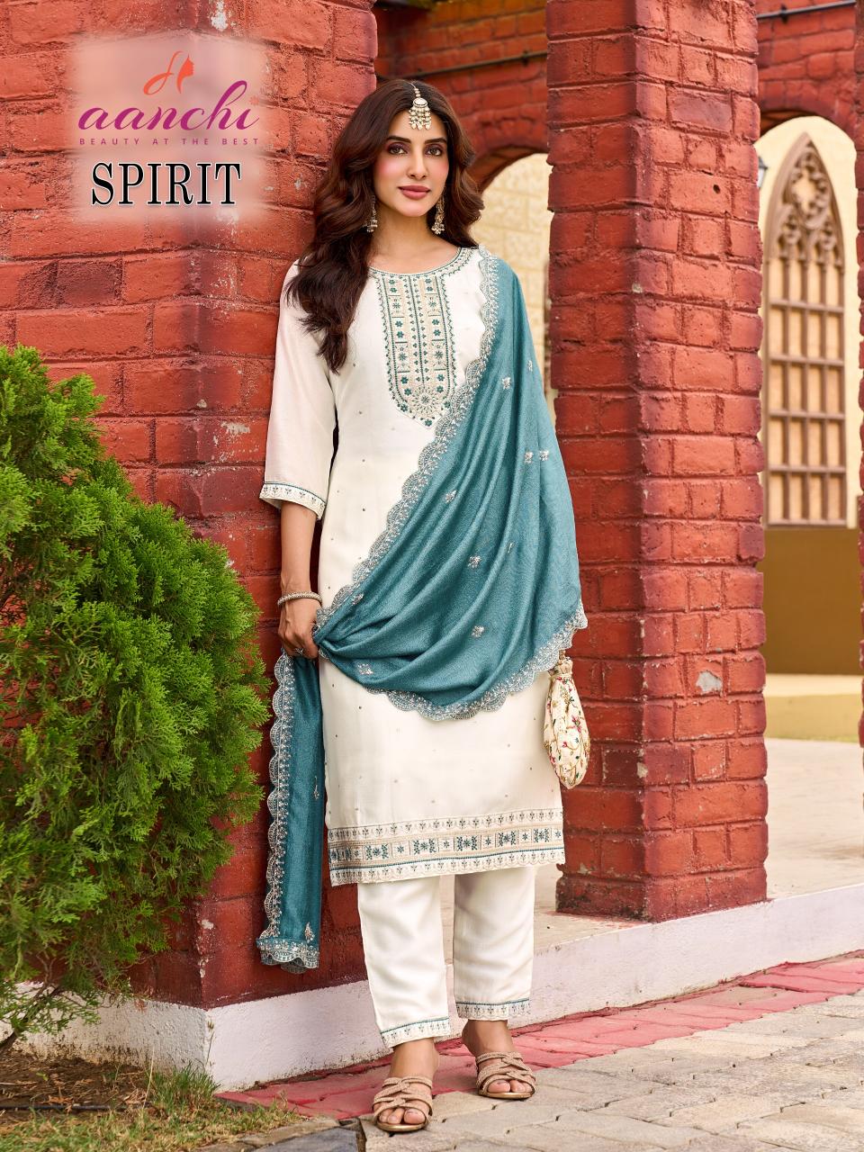 Aanchi Spirit 0.2 catalog wholesale online kurtis in india in surat