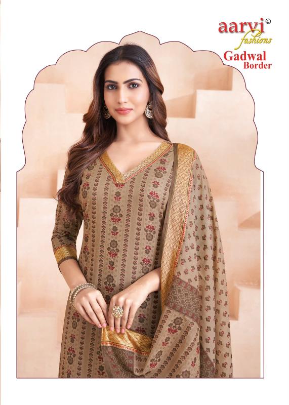 Aarvi Gadwal Border Vol-11 – Kurti Pant With Dupatta - Wholesale Catalog
