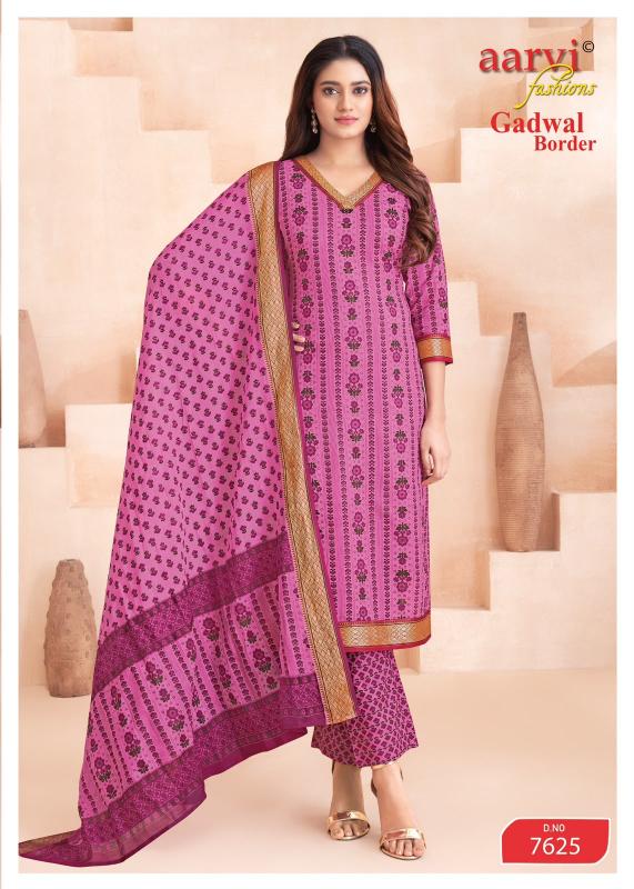 Aarvi Gadwal Border Vol-11 – Kurti Pant With Dupatta - Wholesale Catalog