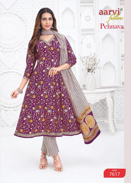 Aarvi Pehnava Vol-2 – Anarkali Style Kurti Pant With Dupatta - Wholesale Catalog