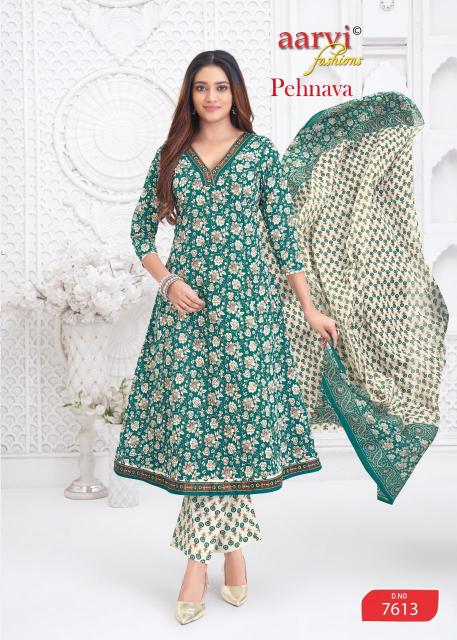 Aarvi Pehnava Vol-2 – Anarkali Style Kurti Pant With Dupatta - Wholesale Catalog