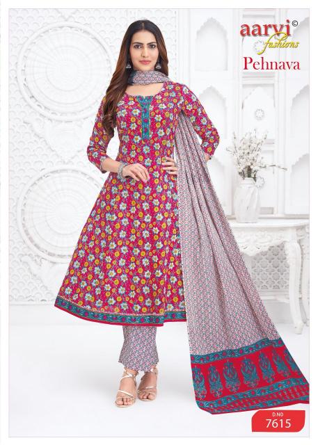 Aarvi Pehnava Vol-2 – Anarkali Style Kurti Pant With Dupatta - Wholesale Catalog