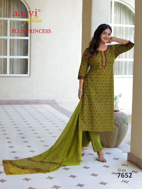 Aarvi Plus Princess Vol-6 – Kurti Pant With Dupatta - Wholesale Catalog