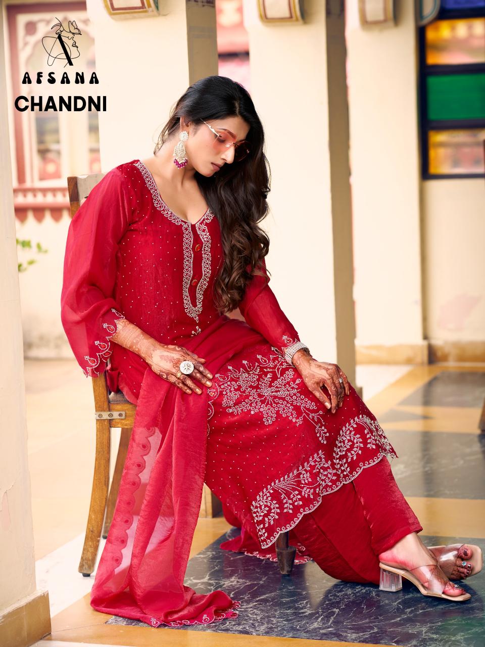 Afsana Chandni catalog designer salwar kameez wholesale in surat