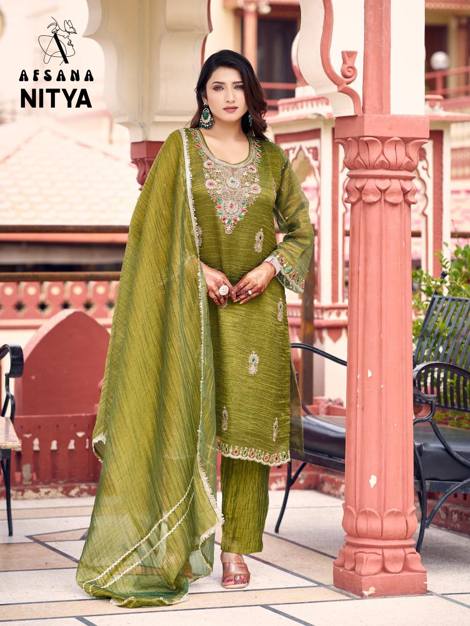 Afsana Nitya catalog designer salwar kameez wholesalers india