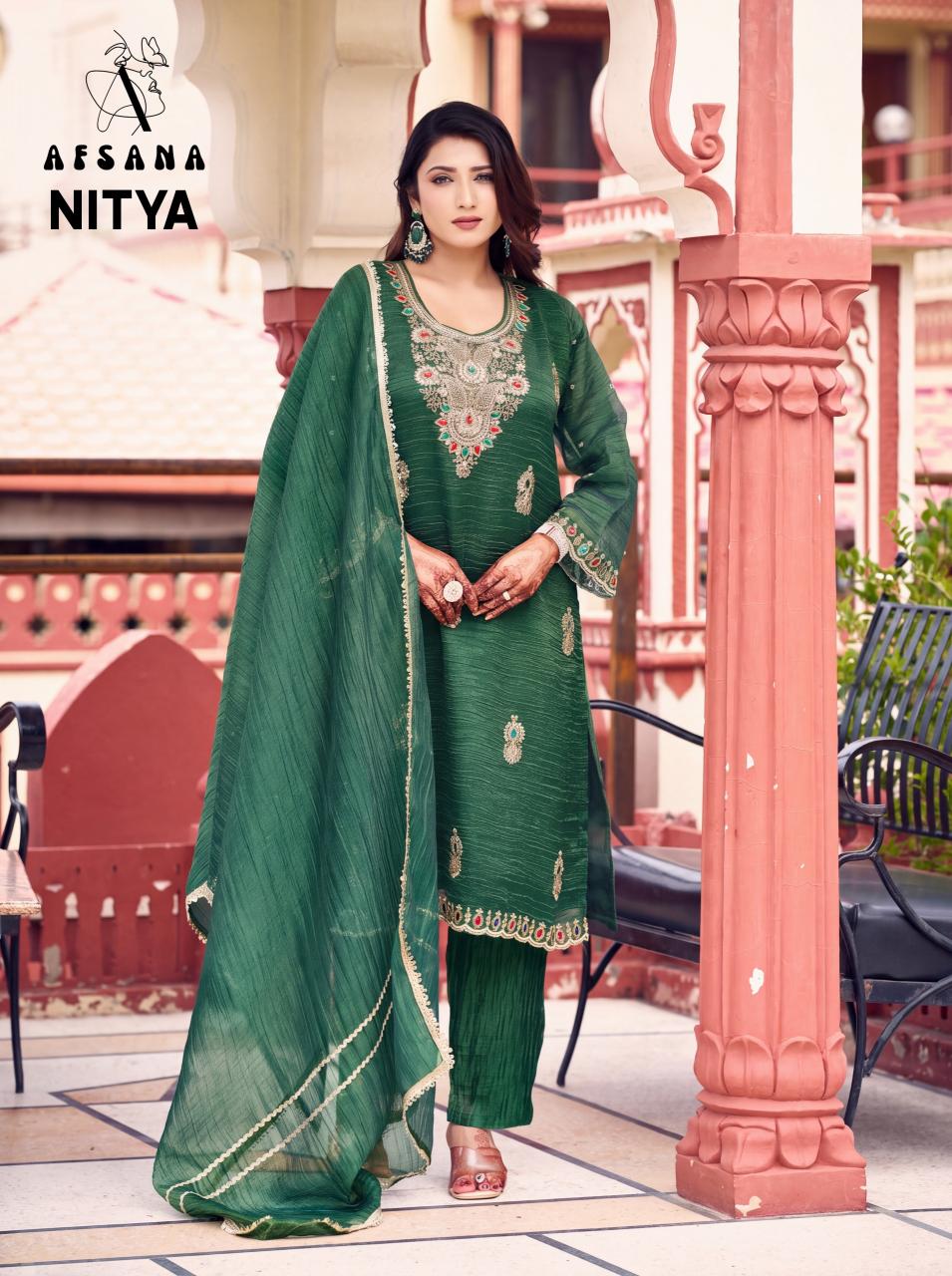 Afsana Nitya catalog designer salwar kameez wholesalers india
