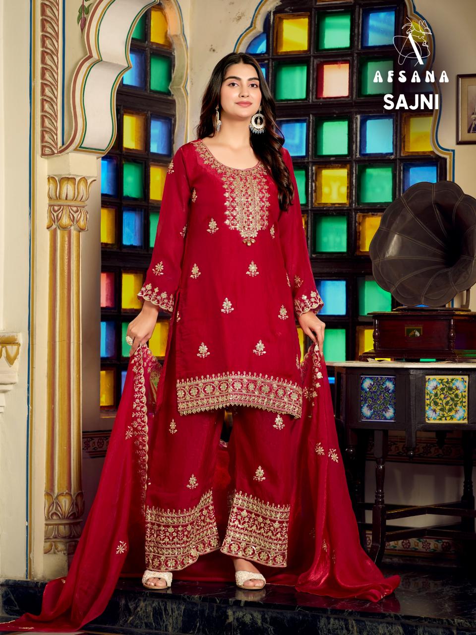 Afsana Sajni catalog designer salwar kameez wholesalers uk