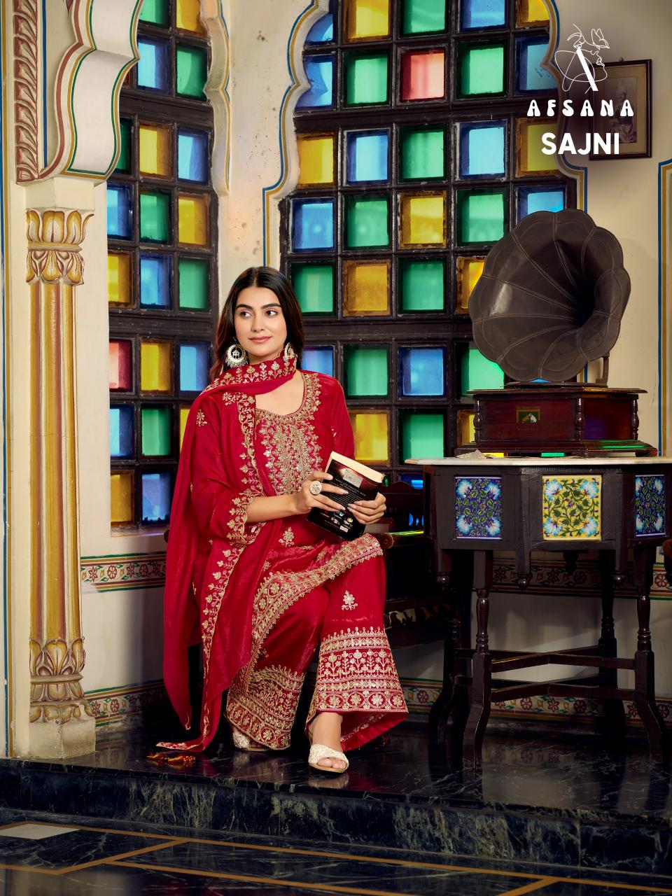 Afsana Sajni catalog designer salwar kameez wholesalers uk