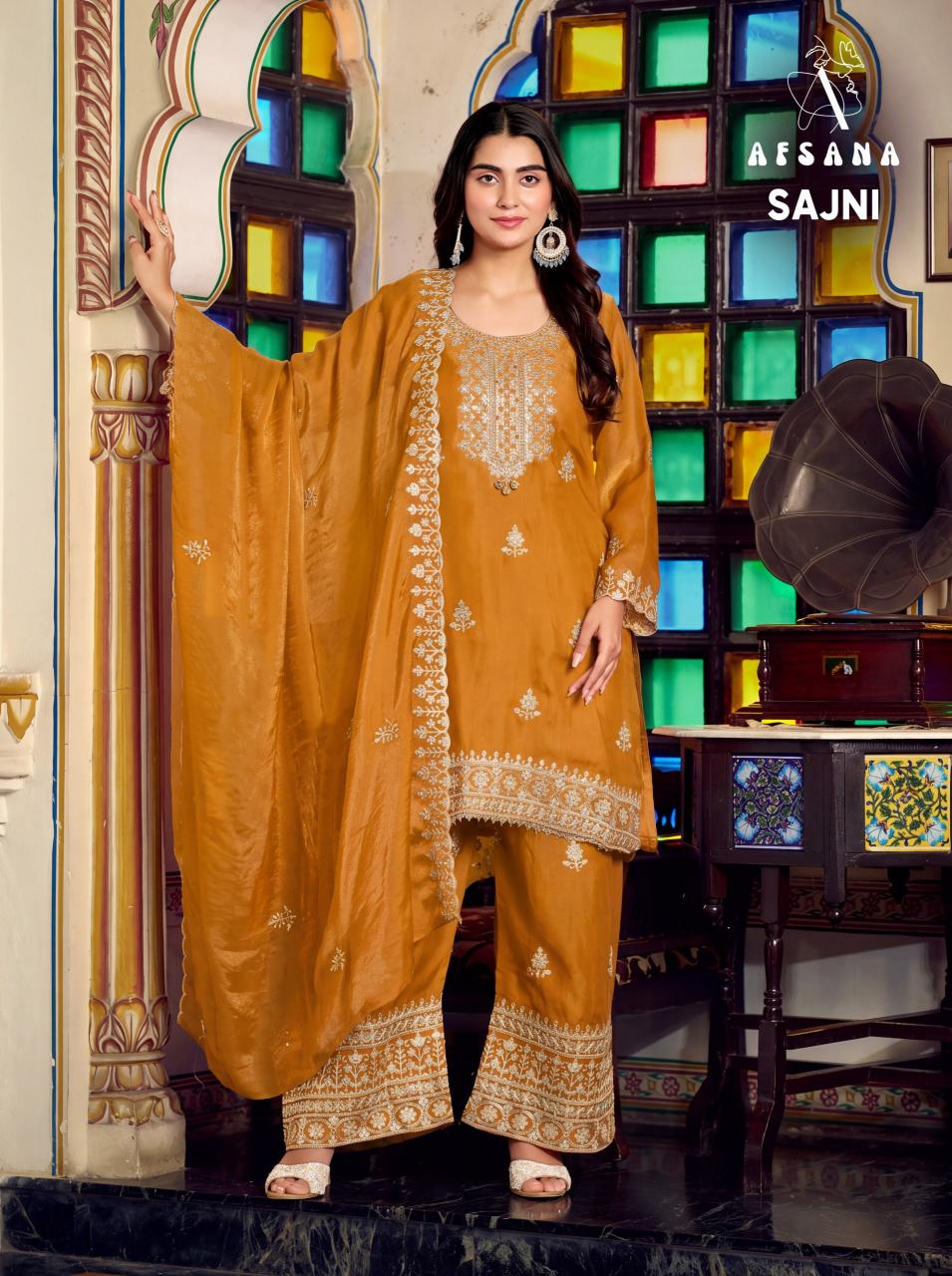 Afsana Sajni catalog designer salwar kameez wholesalers uk