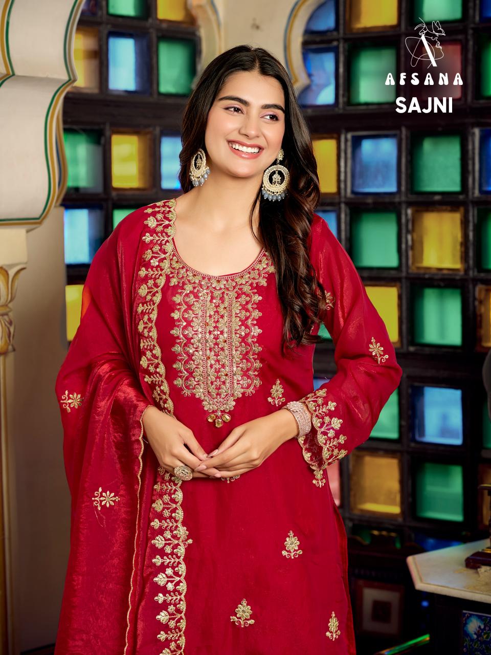 Afsana Sajni catalog designer salwar kameez wholesalers uk