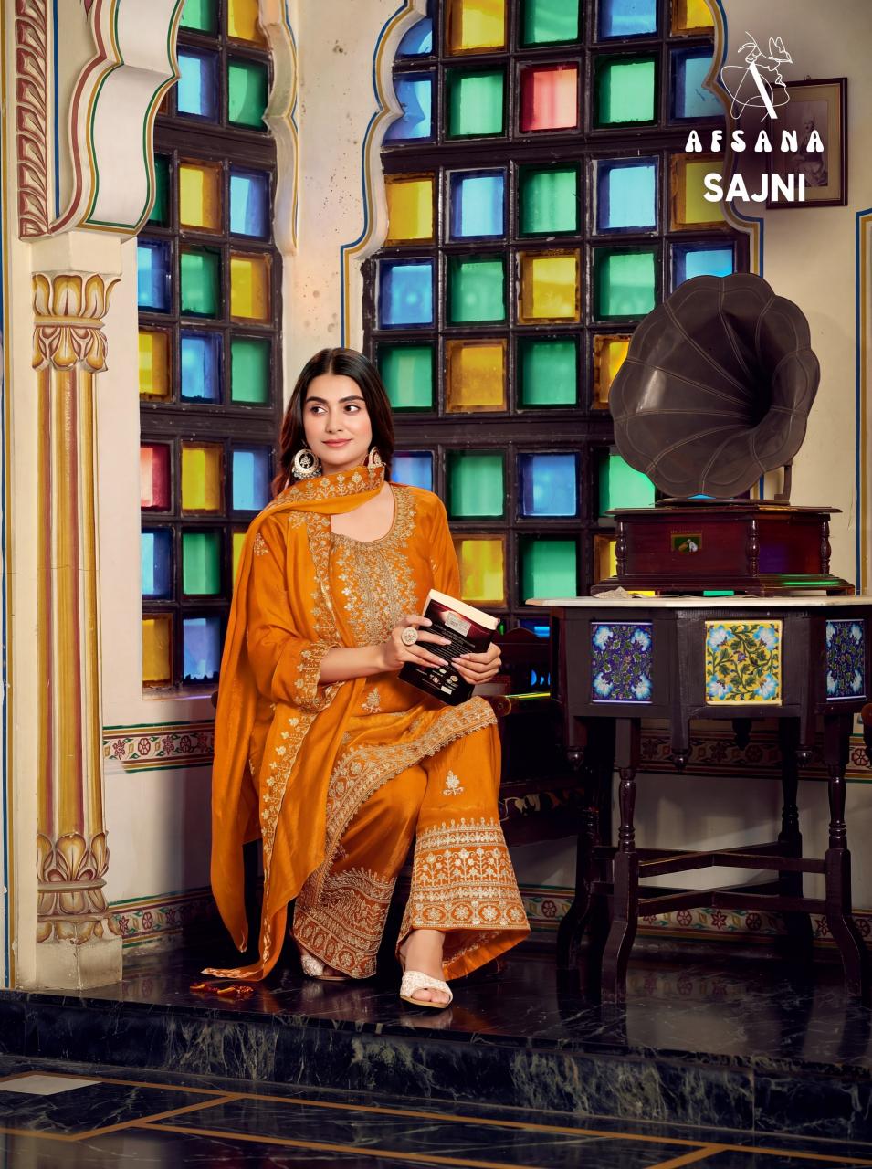 Afsana Sajni catalog designer salwar kameez wholesalers uk