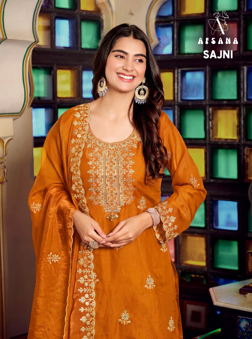 Afsana Sajni catalog designer salwar kameez wholesalers uk