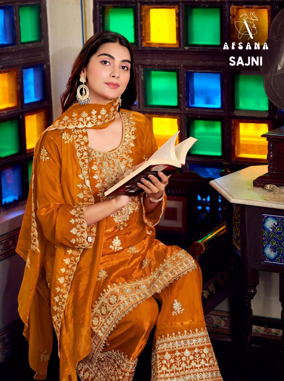 Afsana Sajni catalog designer salwar kameez wholesalers uk