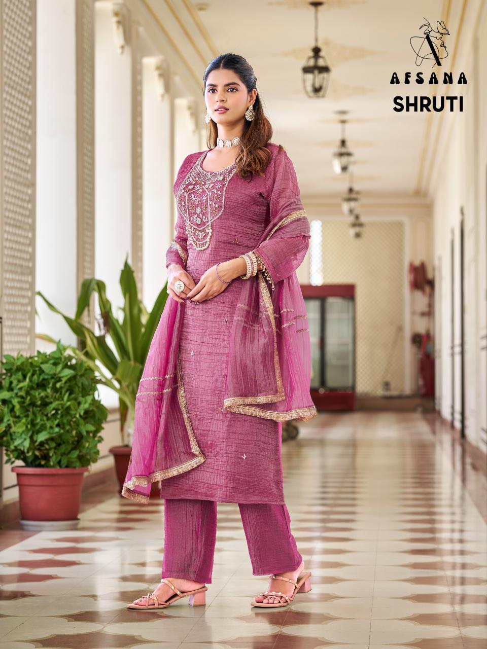 Afsana Shruti catalog designer salwar kameez wholesale online