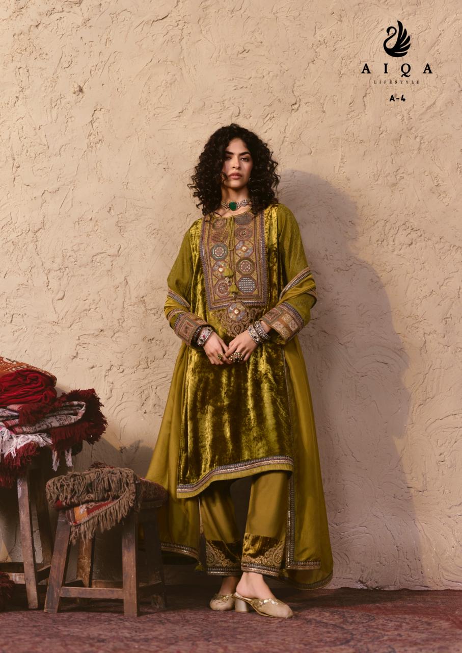 Aiqa Nooren catalog dubai salwar kameez wholesalers