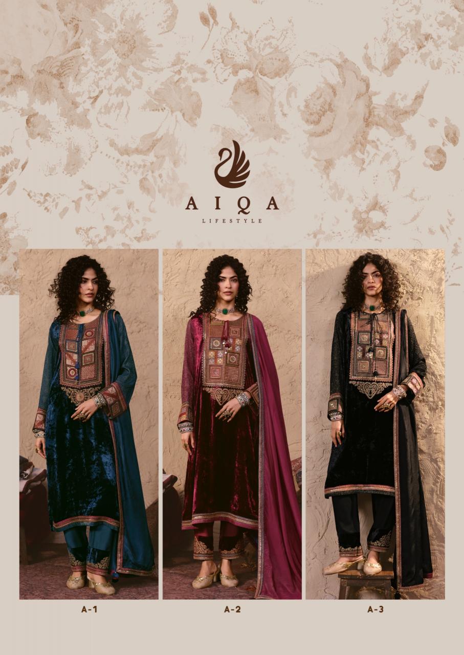 Aiqa Nooren catalog dubai salwar kameez wholesalers