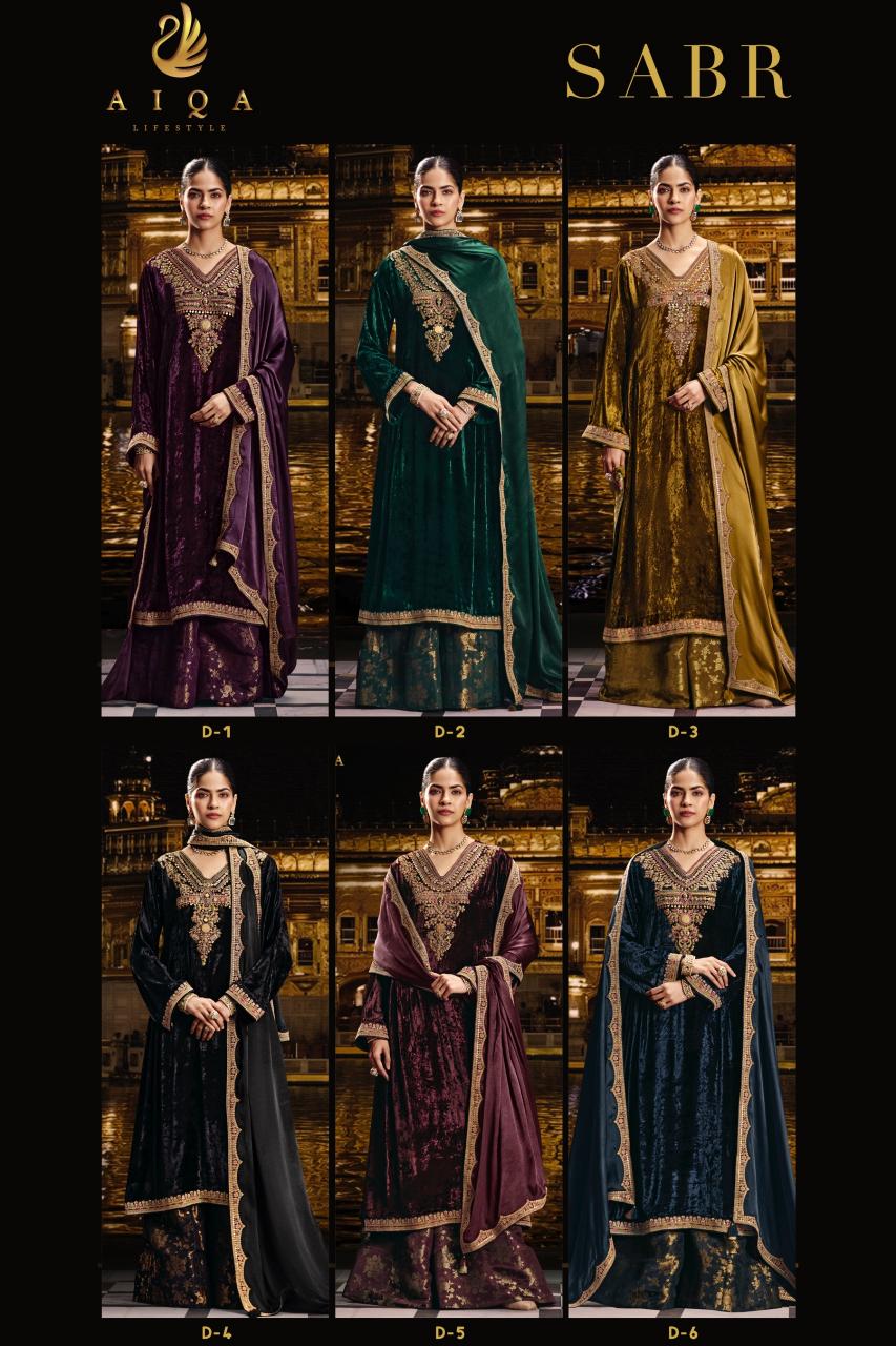 Aiqa Sabr catalog india salwar kameez wholesale 