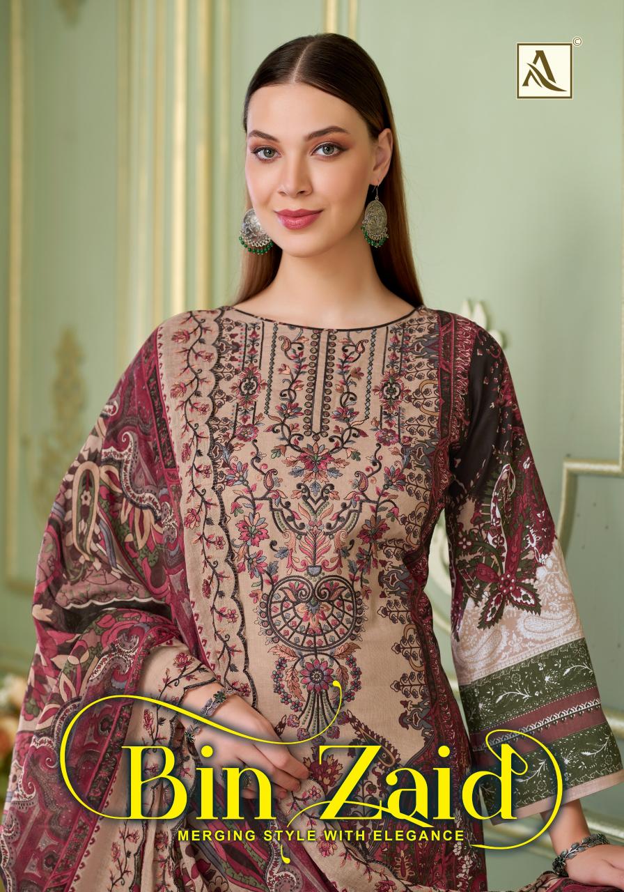 Alok Bin Zaid Catalog dress material wholesale in surat