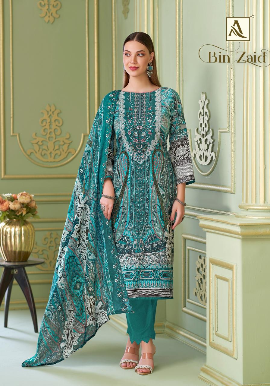 Alok Bin Zaid Catalog dress material wholesale in surat