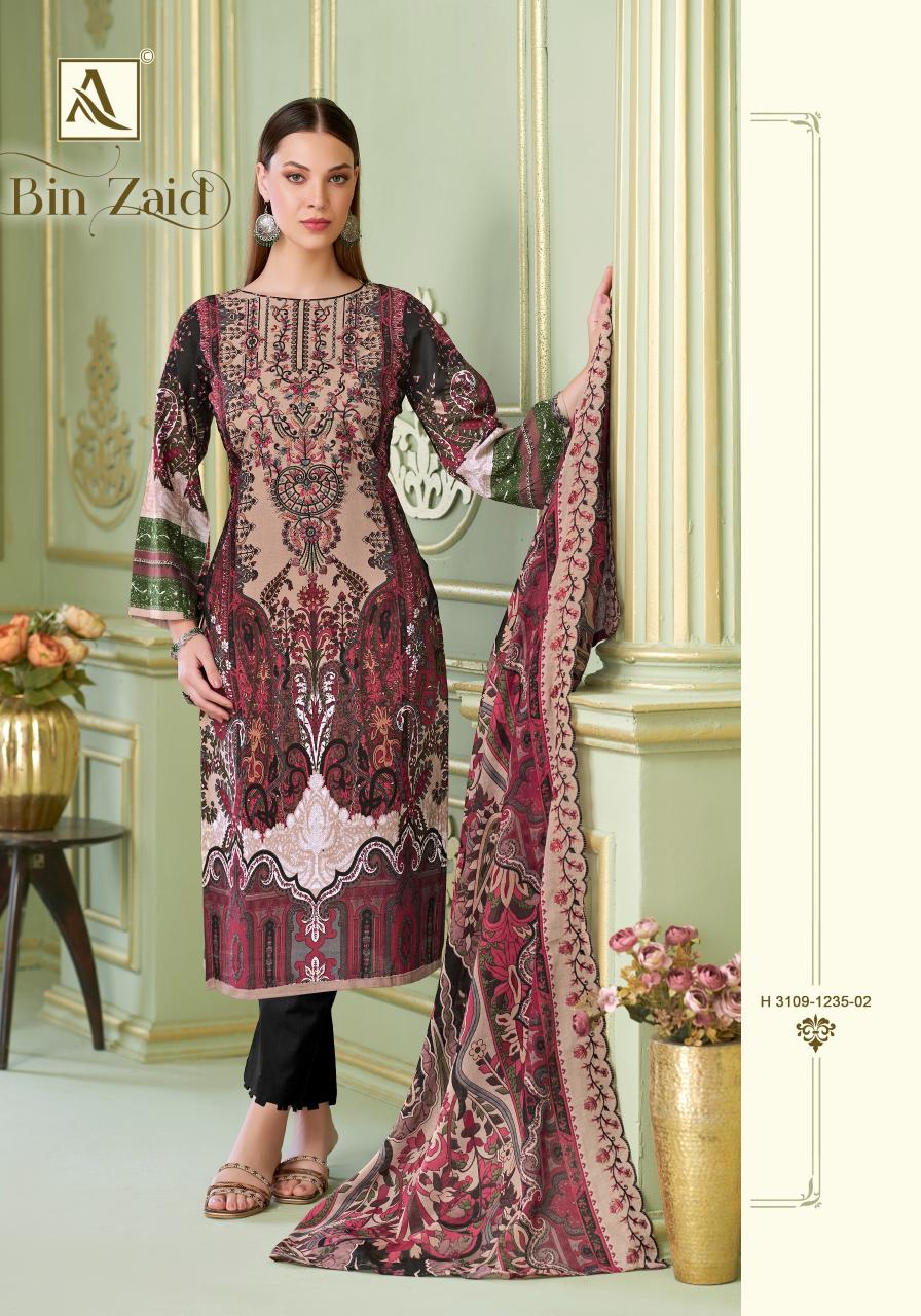 Alok Bin Zaid Catalog dress material wholesale in surat