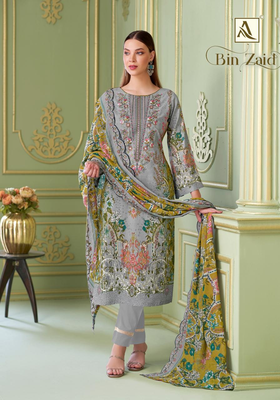Alok Bin Zaid Catalog dress material wholesale in surat