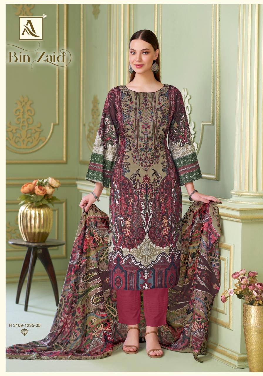 Alok Bin Zaid Catalog dress material wholesale in surat