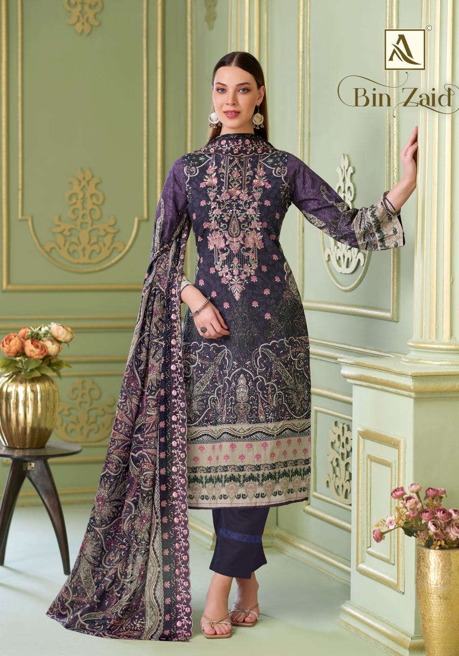 Alok Bin Zaid Catalog dress material wholesale in surat