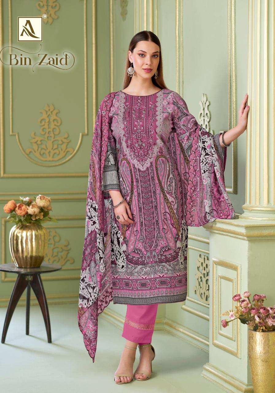 Alok Bin Zaid Catalog dress material wholesale in surat