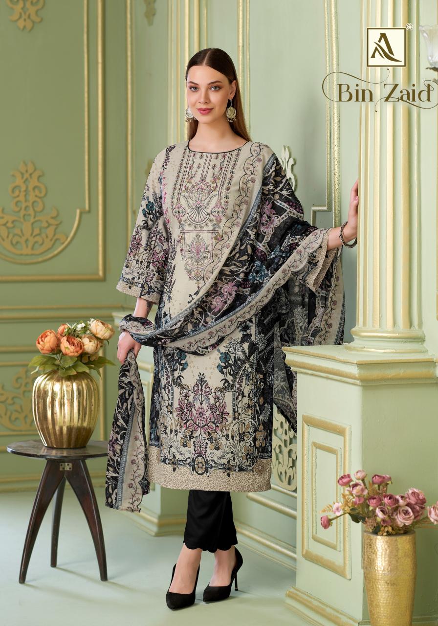 Alok Bin Zaid Catalog dress material wholesale in surat