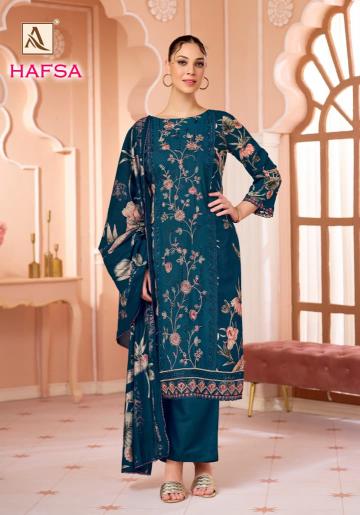 Alok Hafsa catalog surat dress material catalogue