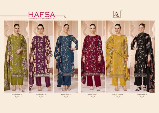 Alok Hafsa catalog surat dress material catalogue