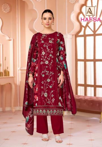 Alok Hafsa catalog surat dress material catalogue