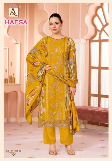 Alok Hafsa catalog surat dress material catalogue