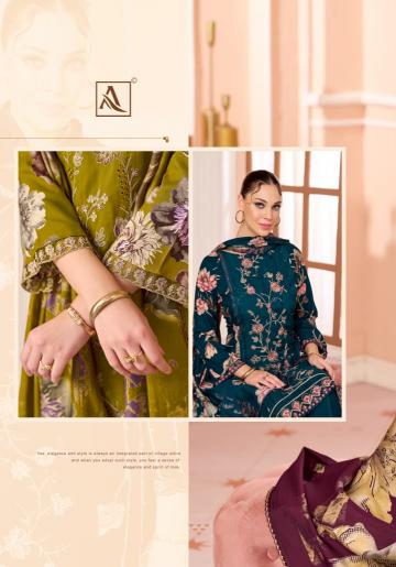 Alok Hafsa catalog surat dress material catalogue