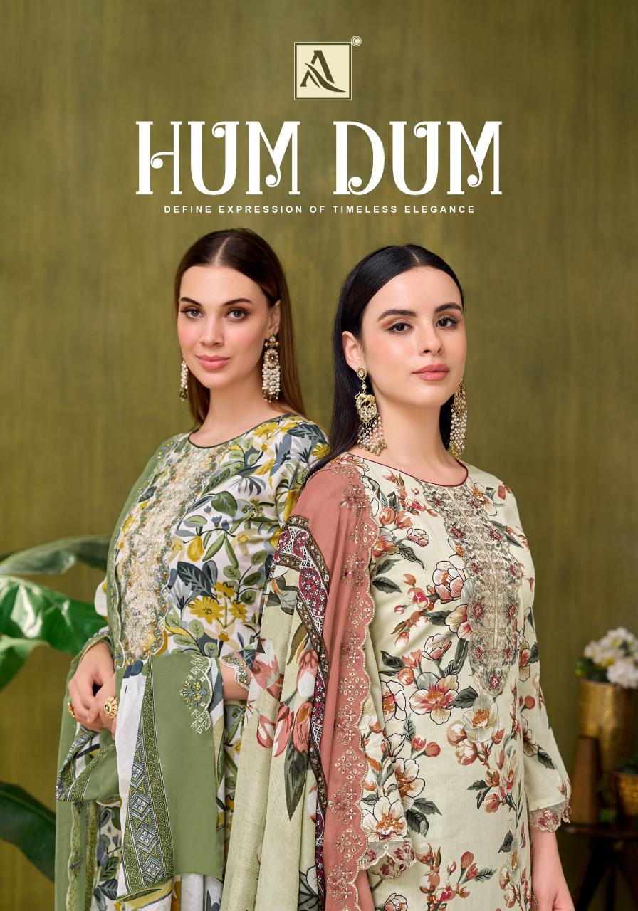 Alok Hum Dum catalog textile zone wholesale dress materials surat gujarat