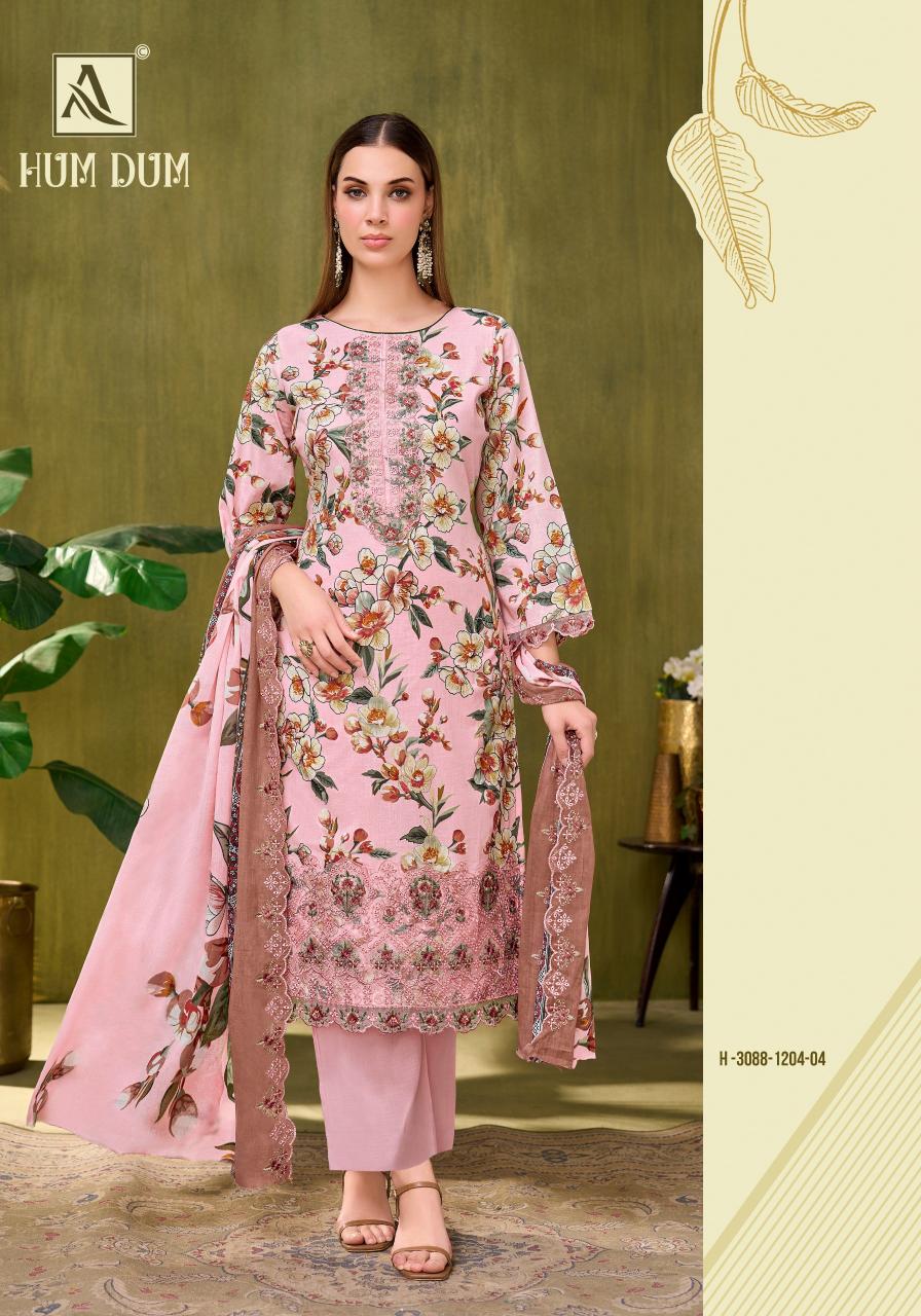 Alok Hum Dum catalog textile zone wholesale dress materials surat gujarat